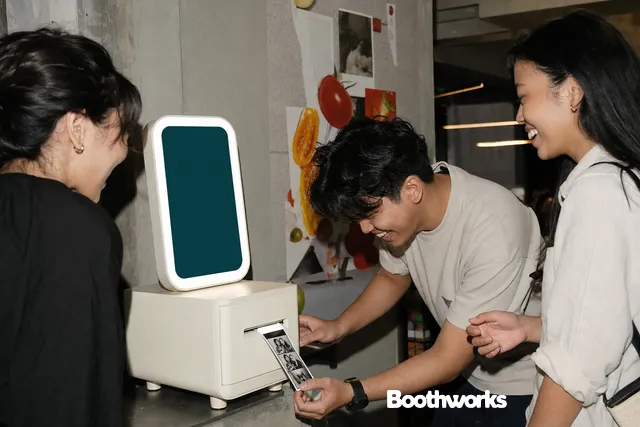 Teman-teman mengambil hasil thermal dari Boothworks